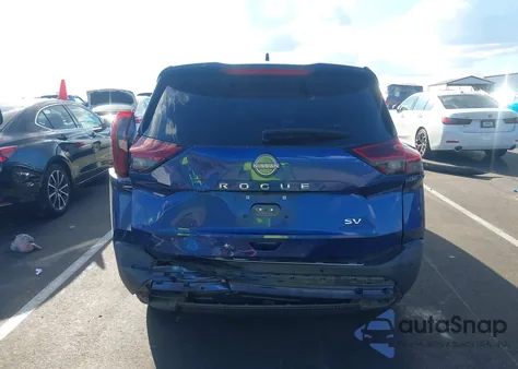 2023 Nissan Rogue Sv Fwd из США, поврежденный, VIN 5N1BT3BA8PC742710